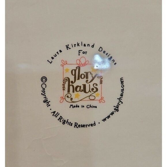 Christmas Cardinal Serving Platter by Laira Kirkland Design for Glory Haus - Picture 4 of 4